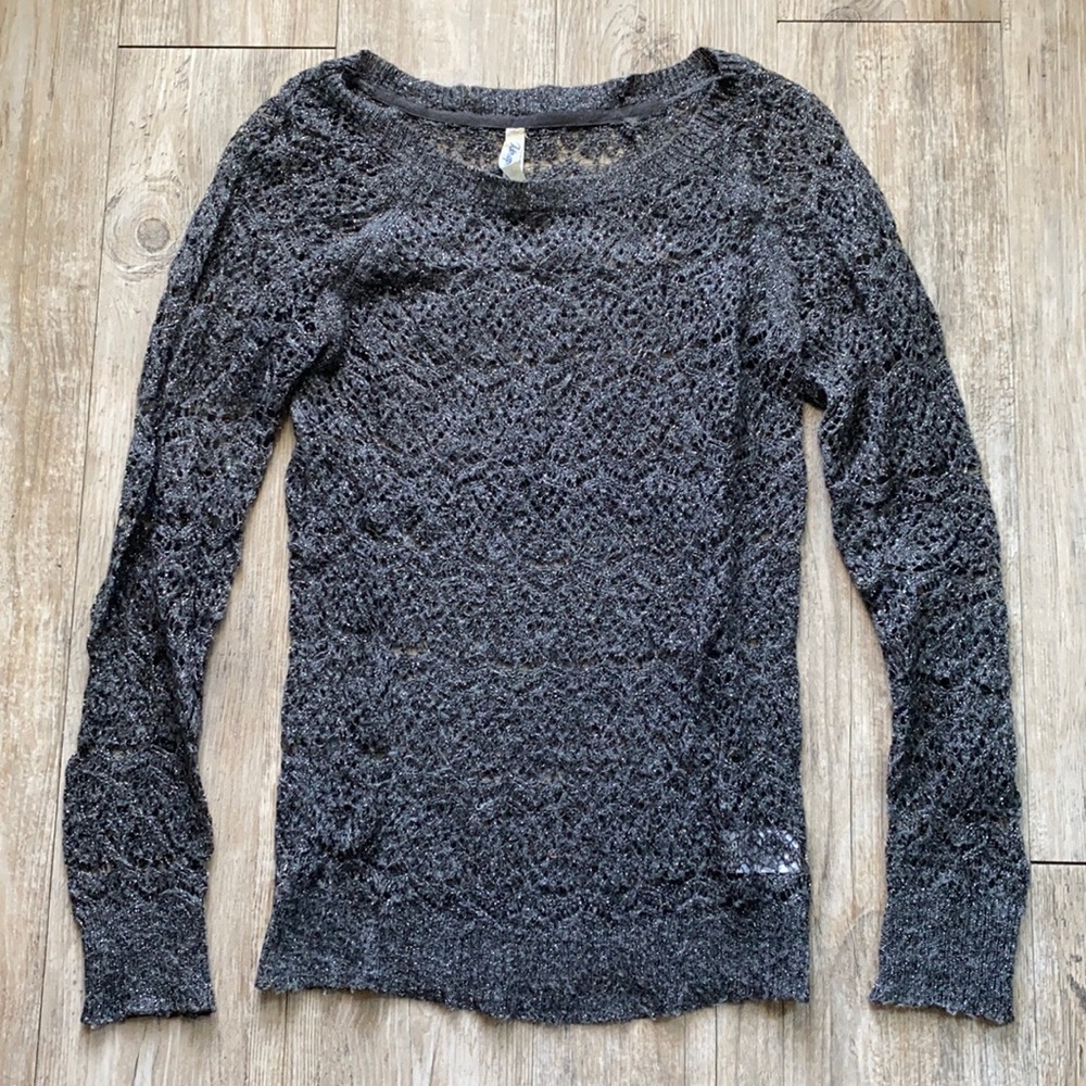 Gray sweater